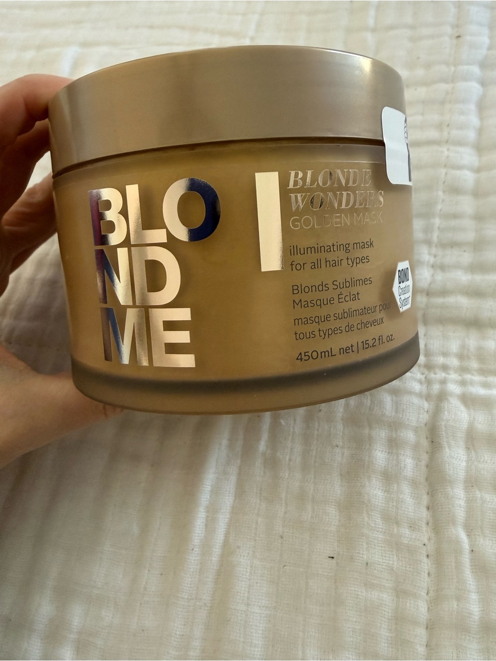 New BlondMe All Blondes Golden Mask 450mL